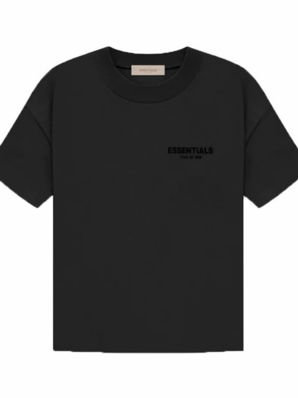 ESSENTIALS Fear of God Men's black limo T-Shirt - Picture 2 of 5